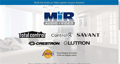 Desktop Screenshot of miraudiovideo.com